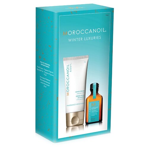 фото Moroccanoil набор "winter luxuries" для тонких светлых волос