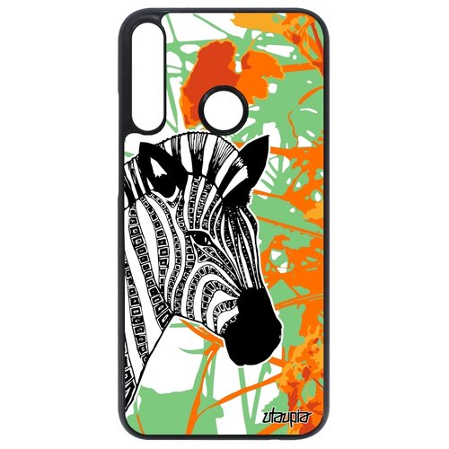 фото Чехол на мобильный huawei p40 lite e, "зебра" саванна полосатая utaupia