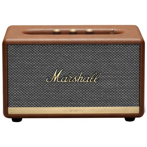 Портативная акустика Marshall Acton II, 60 Вт, коричневый портативная акустика marshall kilburn ii 36 вт серый