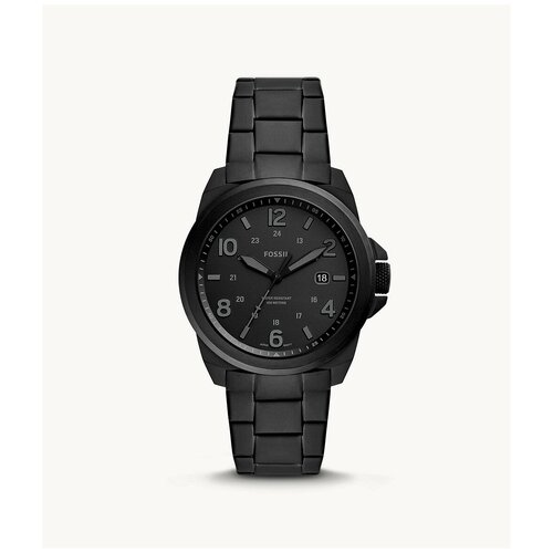 Наручные часы FOSSIL, черный мужские наручные часы fossil fs5900