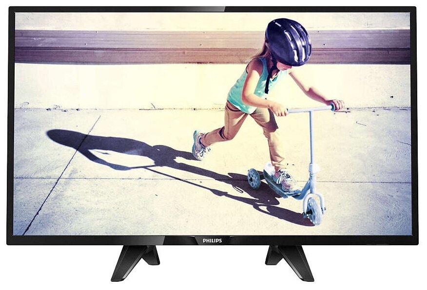 32" Телевизор Philips 32PFT4132 2017 LED, черный