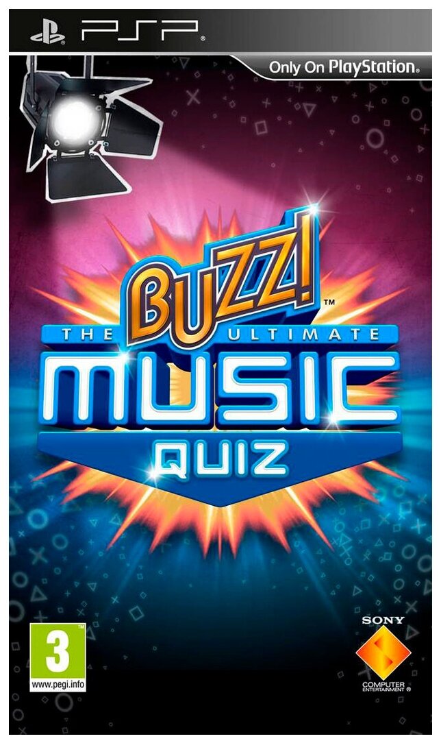 Buzz! The Ultimate Music Quiz Игра для PSP Sony - фото №1