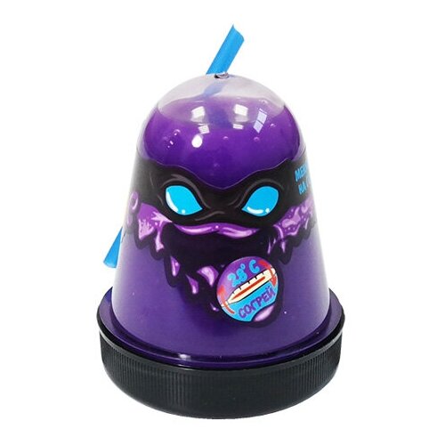 Слайм Ninja, Меняет цвет на голубой, игрушка антистресс Slime S130-7