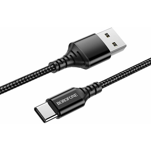 Кабель USB - Type-C, Borofone BX54 Ultra bright, 100 см, черный, 1 шт. дата кабель borofone bx54 usb type c 1 м черный