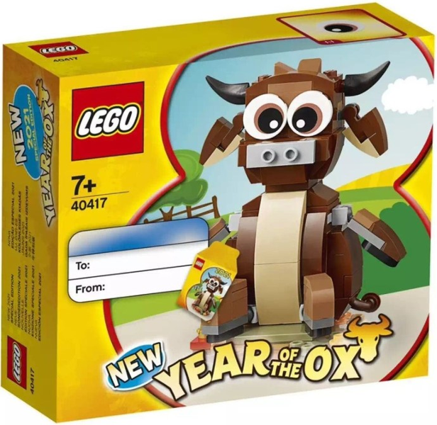 Конструктор LEGO Seasonal 40417 Year of the Ox, 168 дет.