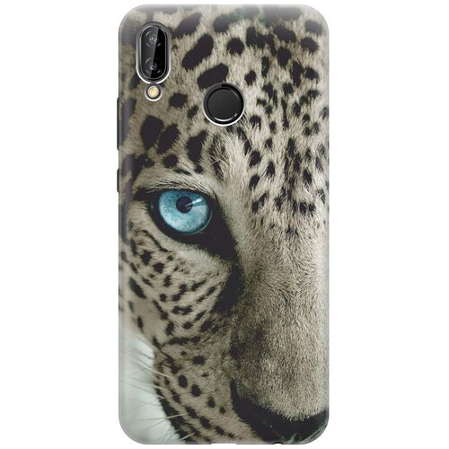 фото Re:paчехол - накладка artcolor для huawei p20 lite с принтом "голубой глаз"