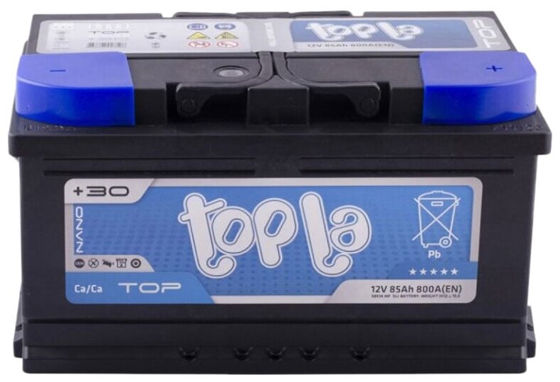 Аккумулятор для спецтехники Topla Top 118685, 315x175x175, полярность обратная