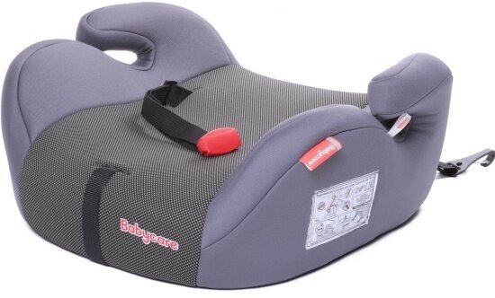 Бустер Babycare Sympa FIX Isofix группа III Серый Карбон