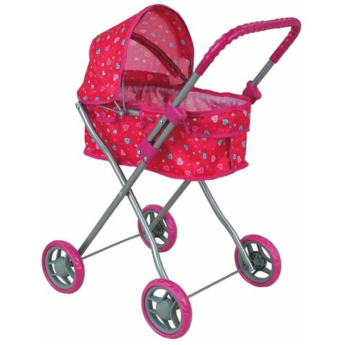 Коляска-люлька Buggy Boom Mixy (8011) малиновый коляска для куклы buggy boom микси 8026 m1418 ст прог голуб