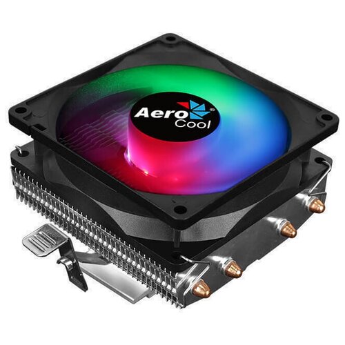 Кулер для процессора AeroCool Air Frost 4 серебристый/черный/белый/RGB