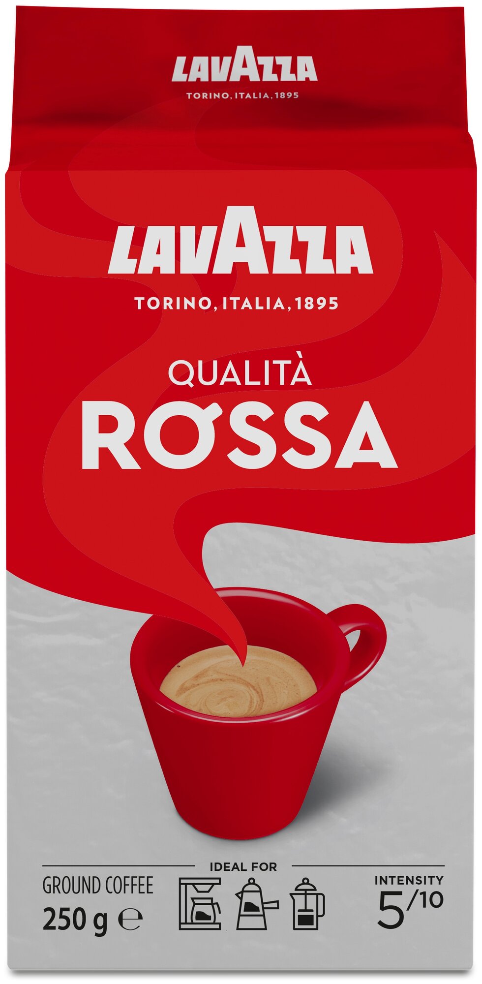 Кофе LAVAZZA Rossa молотый (в/у) 250 г, 2 шт - фотография № 2