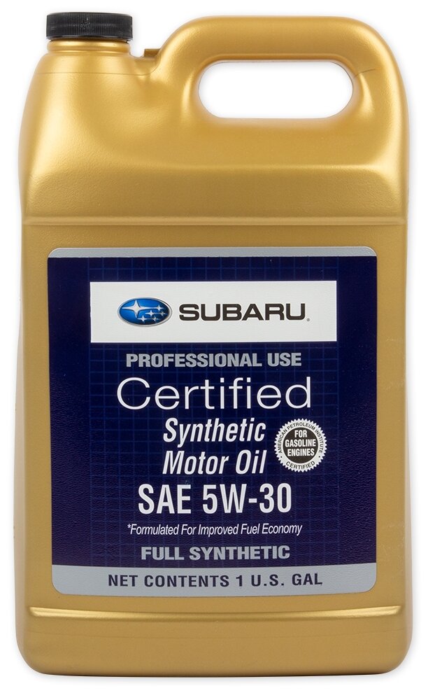 SUBARU Моторное Масло Subaru Synthetic Sae 5w-30 (3,780л) [Org] Subaru^Soa427v1415