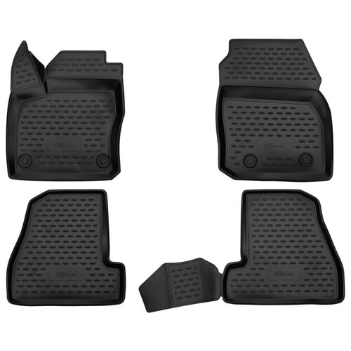 Format.3d1671210k Коврики 3D в салон Ford Focus 3, 2015->, 4 шт. (пу, повышенная износостойкость) /