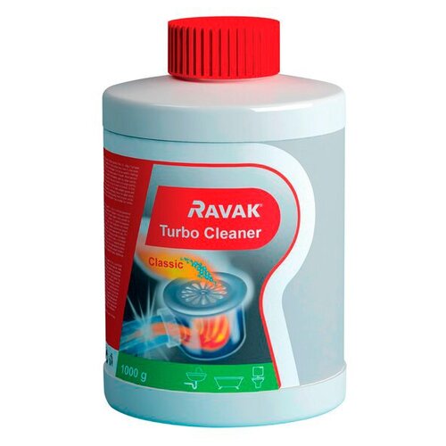 Средство для прочистки труб RAVAK Turbo Cleaner 1 л