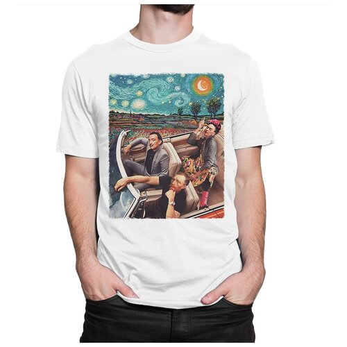 фото Футболка dream shirts страх и ненависть искусства (ван гог, дали и фрида) мужская s белая
