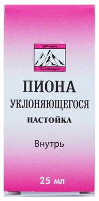 Пиона уклоняющегося настойка фл., 25 мл