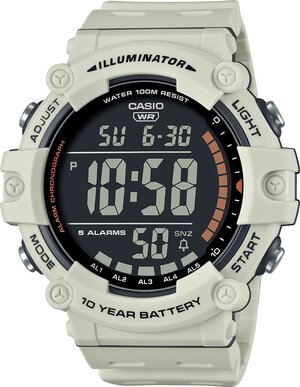 Наручные часы CASIO Collection AE-1500WH-8B2, бежевый, черный