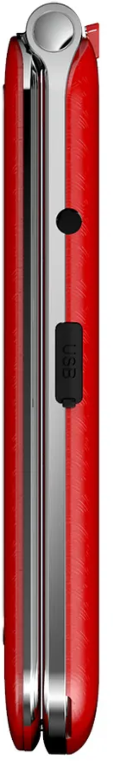 Мобильный телефон Olmio F28 красный - фото №14