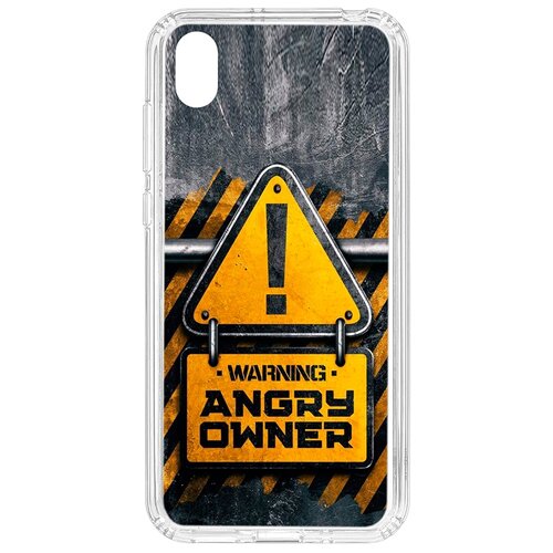 фото Чехол на honor 8s kruche print angry owner