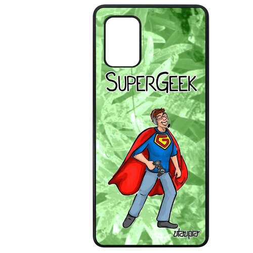 фото Чехол на мобильный galaxy a71, "супергик" геймер рисунок utaupia