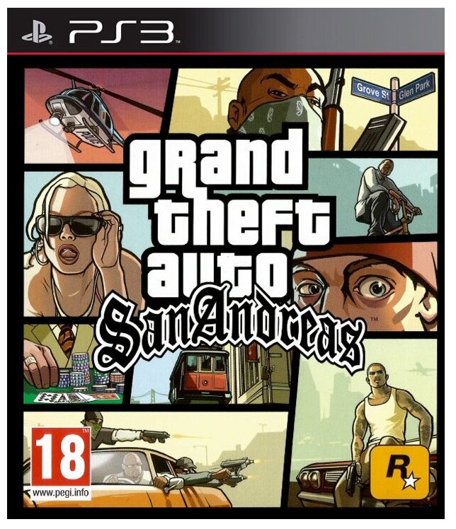 Игра GTA San Andreas PS3