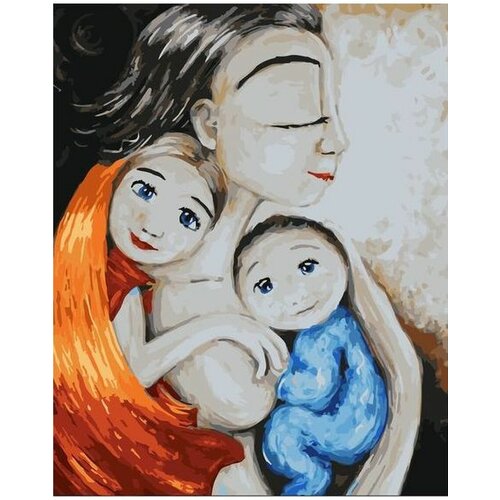 святость материнства Счастье материнства Любовь 40х50