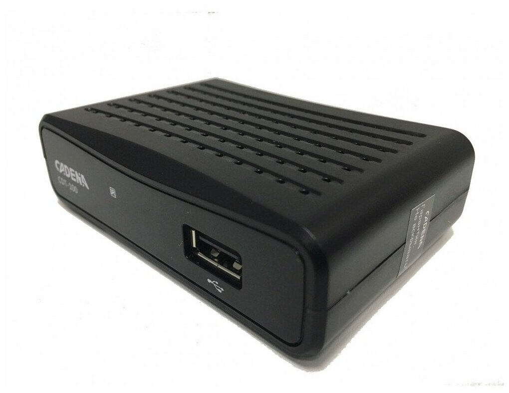 Ресивер DVB-T2 CADENA CDT-100 (TC), черный