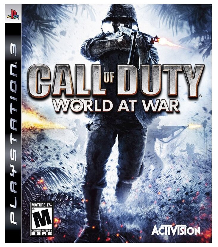 Call of Duty 5: World at War Platinum (PS3) английский язык