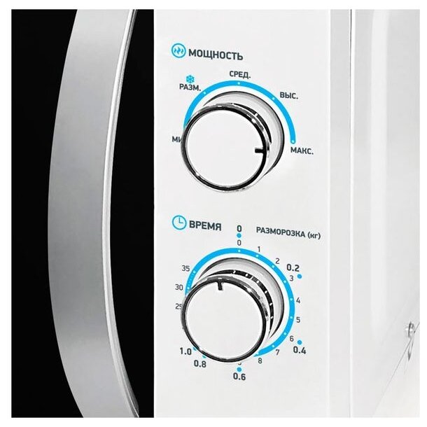 Микроволновая печь BBK 20MWS-711M/WS . - фотография № 8