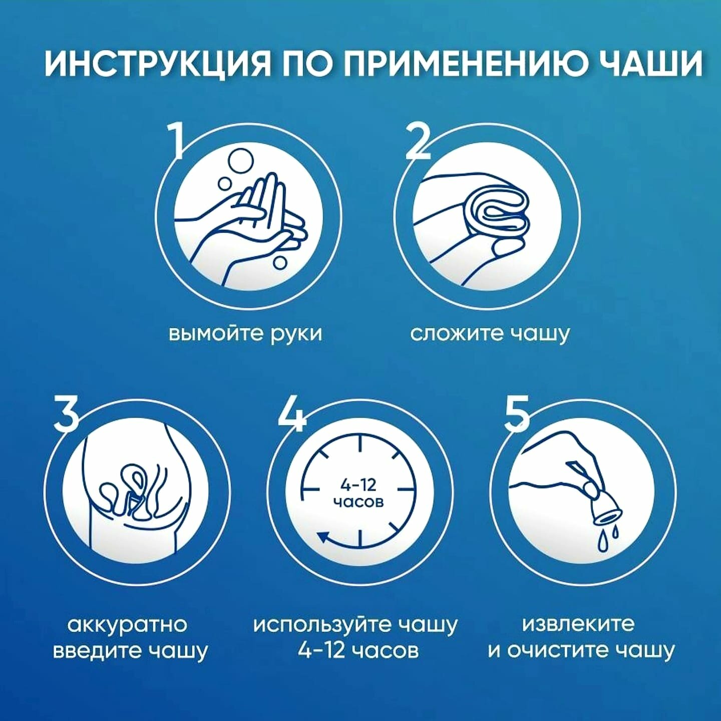 Набор менструальных чаш S-L (2шт) розовая — фото 1