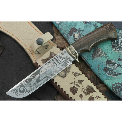 фото Мастерская семина нож варяг 95х18, венге