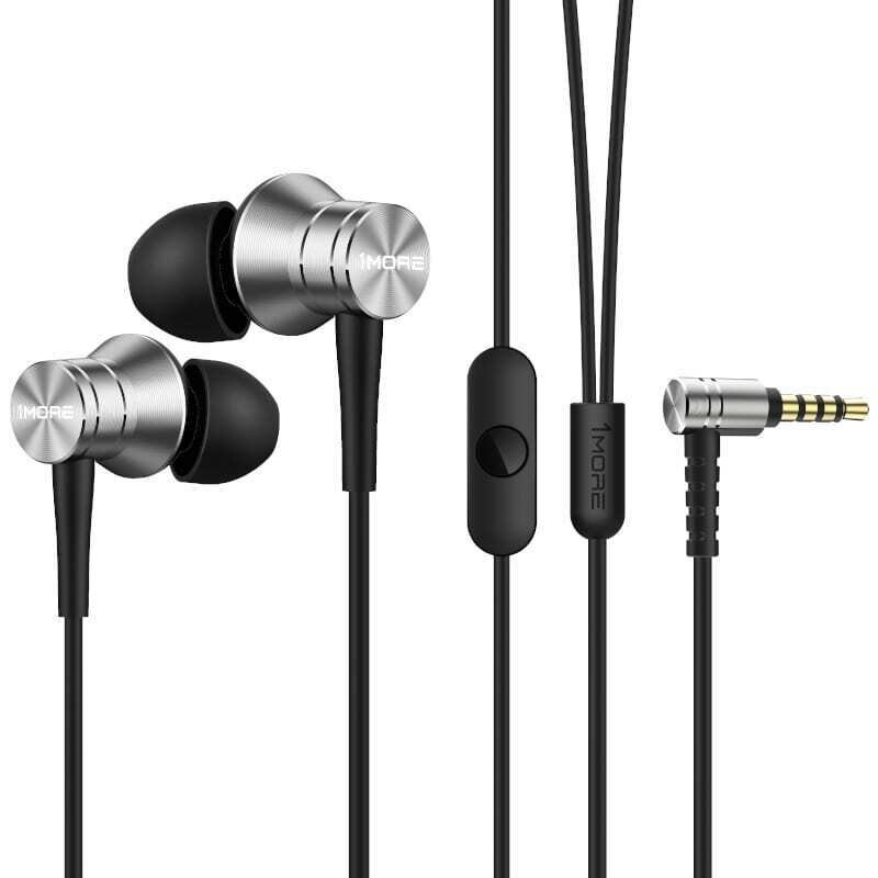 Наушники с микрофоном 1MORE Piston Fit In-Ear Headphones E1009 Silver