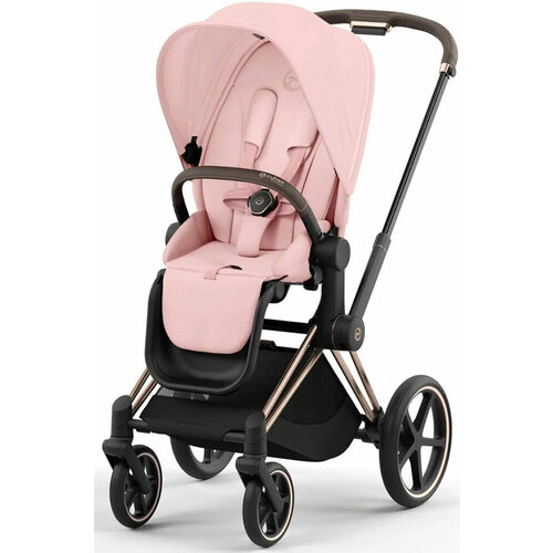 Cybex Priam IV (Peach Pink на шасси Rosegold) прогулочная коляска new cybex priam iv peach pink шасси rosegold