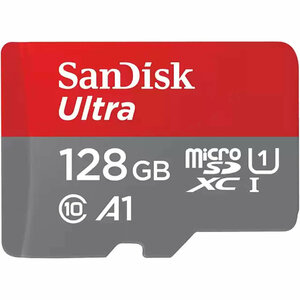 Карта памяти SanDisk MicroSDXC 128 ГБ (SDSQUAB-128G-GN6MN)