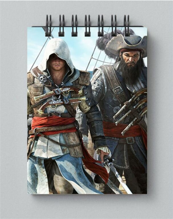 Блокнот Ассасин Крид, Assassin's Creed №4, А4