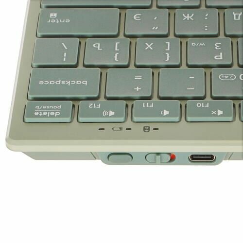 Клавиатура A4Tech Fstyler FBX51C зеленый (fbx51c matcha green) - фото №6