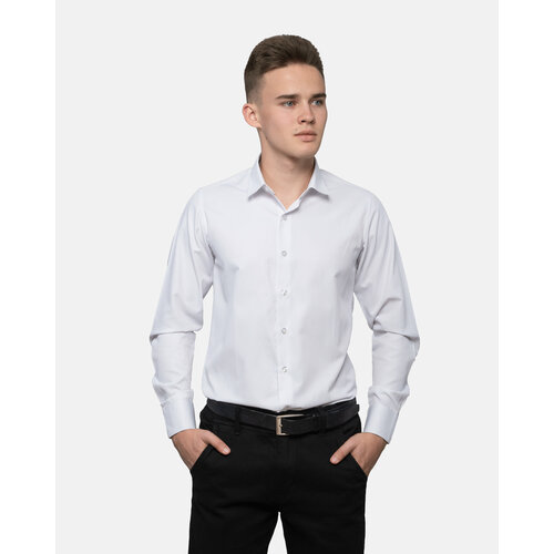 фото Рубашка imperator, размер 39 ворот/172-180, белый