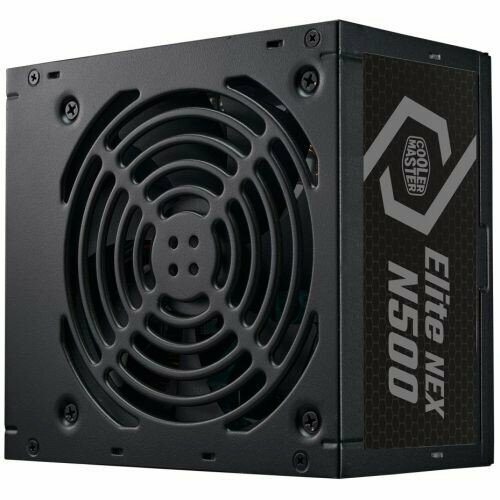 блок питания 500 ватт power supply cooler master elite nex n500 500w atx 120mm 5xsata 2xpci e 6 2 3xmolex apfc eu cable Cooler Master Блок питания 500 Ватт Power Supply Elite NEX N500, 500W, ATX, 120mm, 5xSATA, 2xPCI-E 6+2 , 3xMolex, APFC, EU Cable MPW-5001-ACBN-BEU