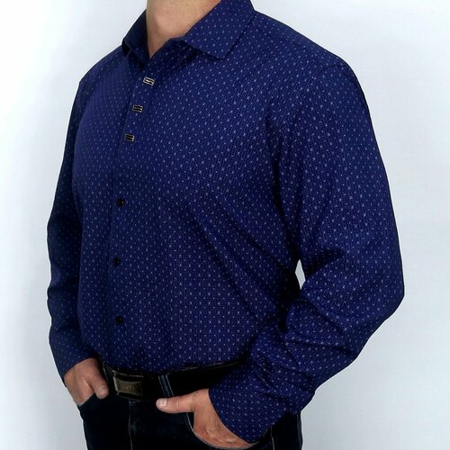 фото Рубашка palmary leading, размер 4xl, синий