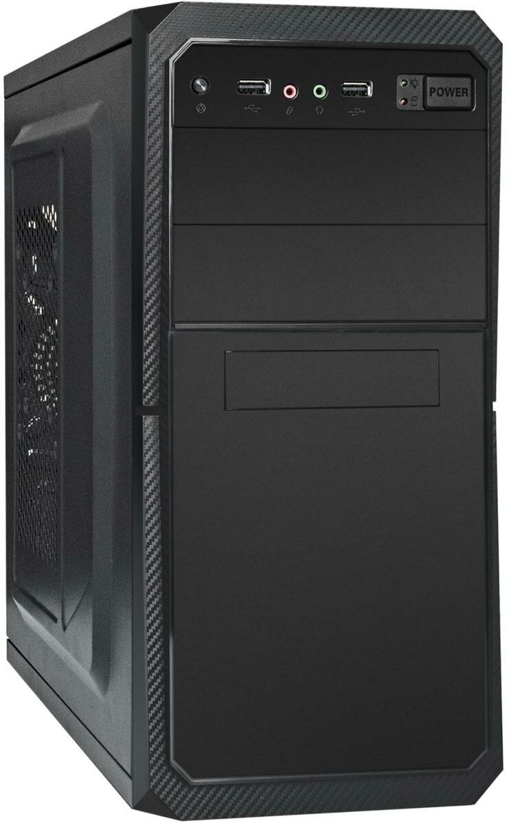 Корпус microATX Exegate BA-202 Без БП чёрный