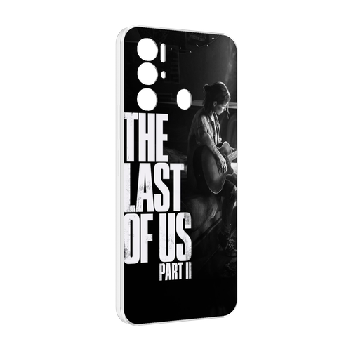 Чехол MyPads The Last of Us Part II Элли для Tecno Pova Neo 4G задняя-панель-накладка-бампер