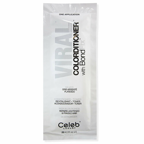Celeb luxury Кондиционер тонирующий Серебряный Viral Silver Colorditioner 30 мл 1011₽