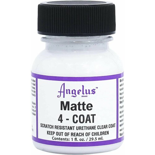 Angelus лак Matte 4-Coat Acrylic Finisher 902-01-000 29.5мл.