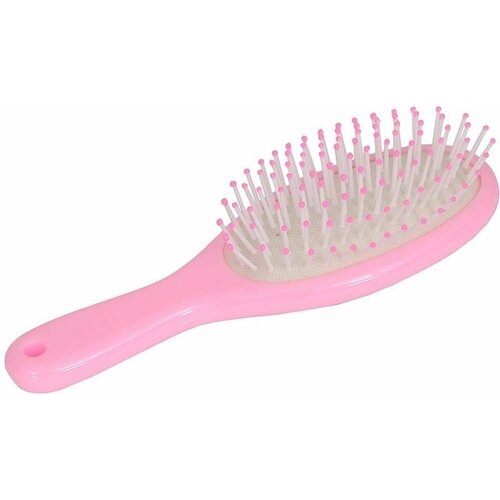 Расческа детская - Принцесса пластмасса 18х6х4см цвет розовый 1 шт 359₽