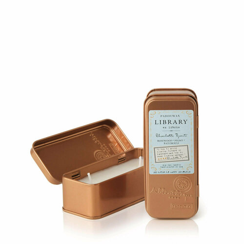 CHARLOTTE BRONTE Компактная travel-свеча, PaddyWax