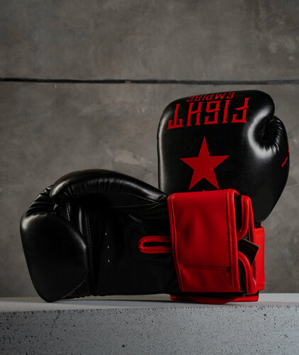 Изображение товара Перчатки боксёрские детские FIGHT EMPIRE, 8 унций, цвет чёрный