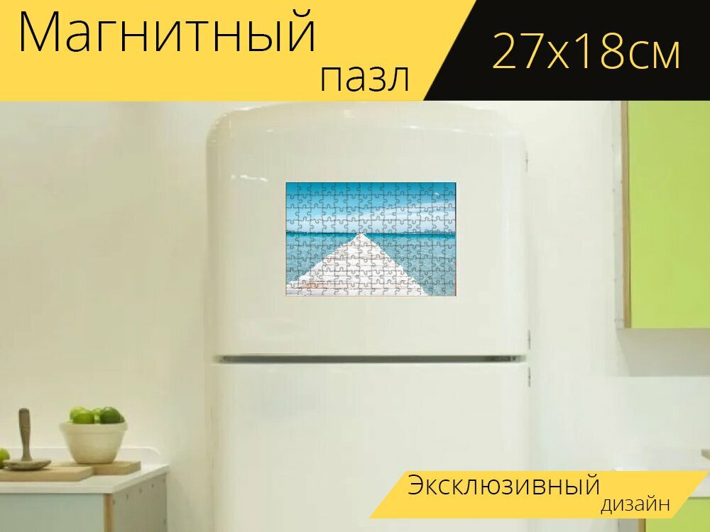 Магнитный пазл "Майорка, испания, алькудия" на холодильник 27 x 18 см.