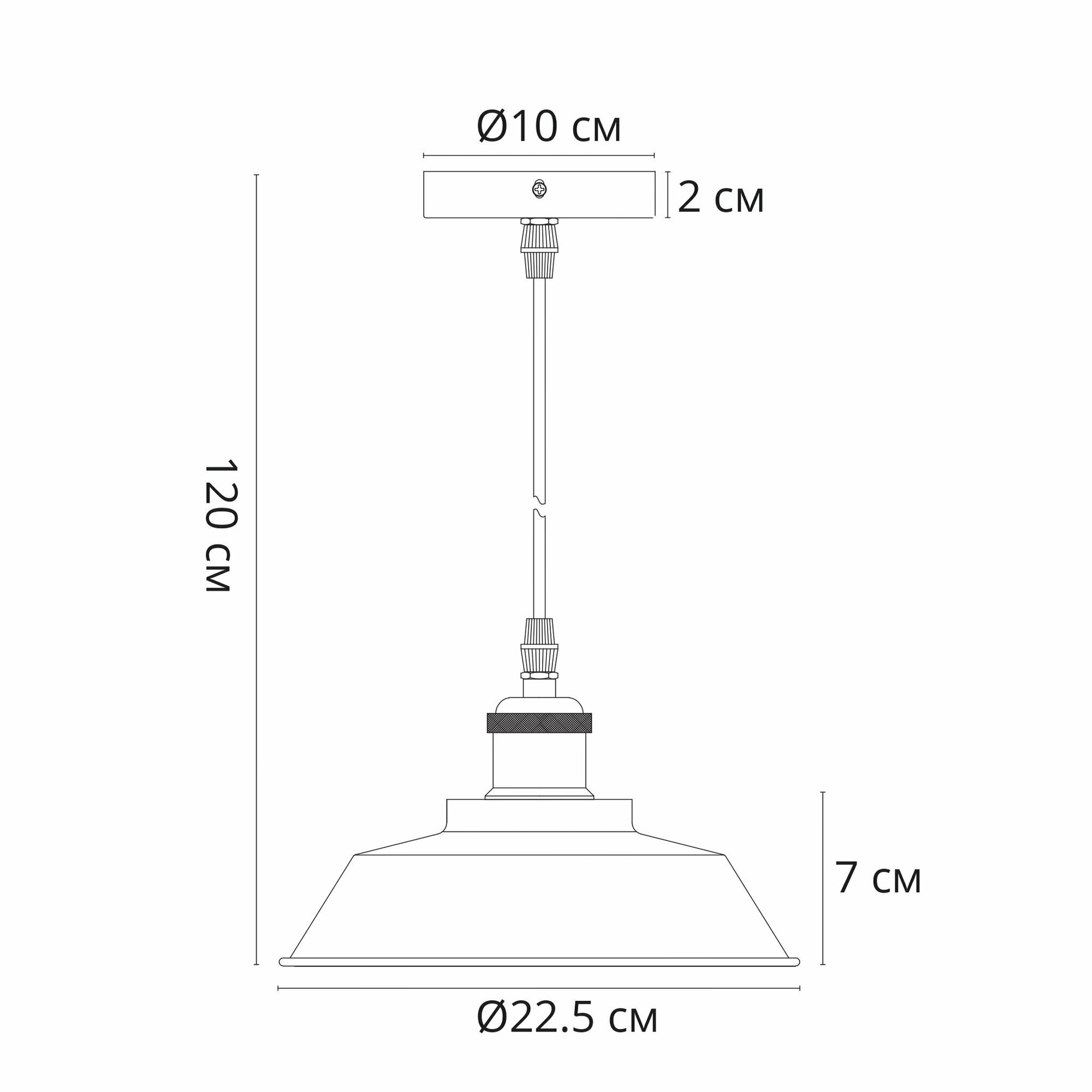 Подвесной светильник Arte Lamp Capello A7038SP-1BK - фото №5