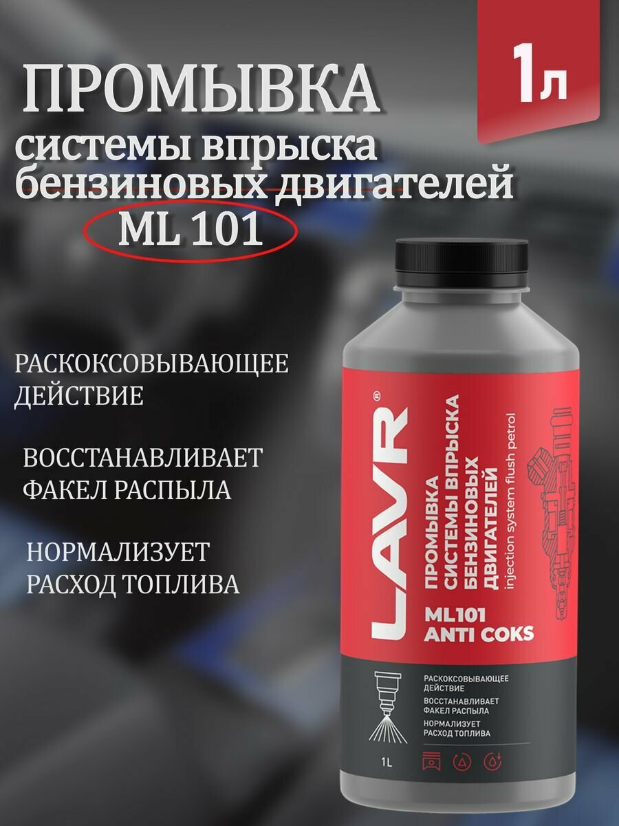 Промывка систем впрыска бензиновых двигателей ML 101