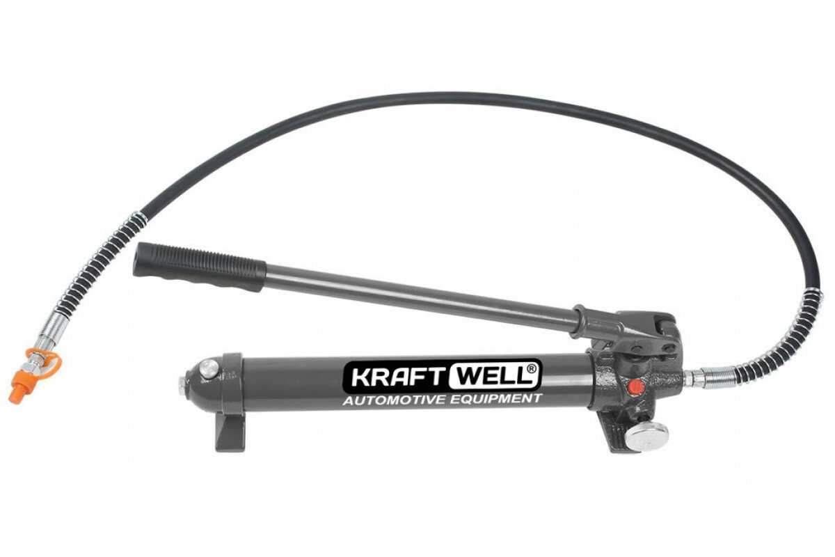 фото Гидравлический ручной насос KraftWell 20 т KRWHP20